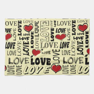 Love Kitchen Towel