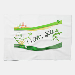 Love Kitchen Towel