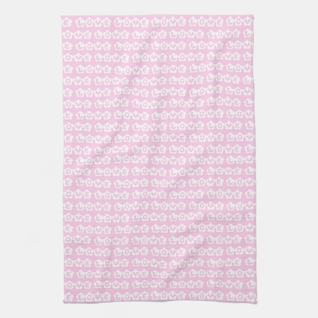 Love Kitchen Towel (Vertical)