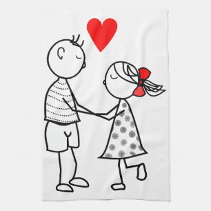 Love Kitchen Towel