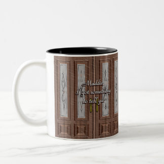 Love Knocks On Front Door Mug