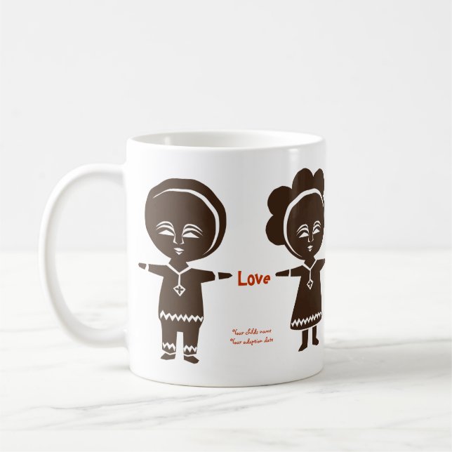 Love Knows no Borders Coffee Mug (Left)