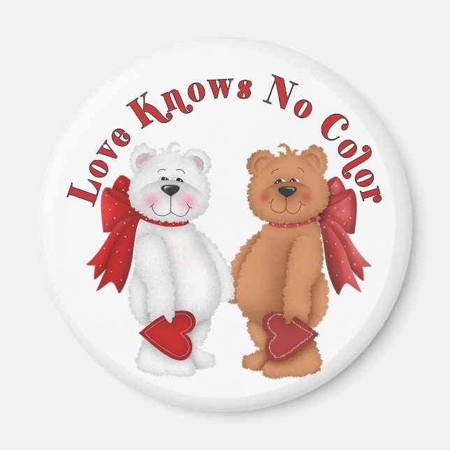 Love Knows No Colour Magnet (Front)