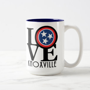 LOVE Knoxville 15oz Two-Tone Coffee Mug
