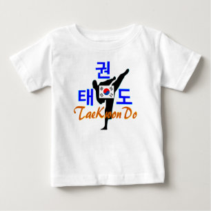 ❤☯✔Love Korean Martial Art-TaeKwonDo Toddler Baby T-Shirt