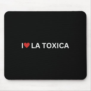 Love La Toxica Y El Toxico Funny Hispanic Couple L Mouse Pad