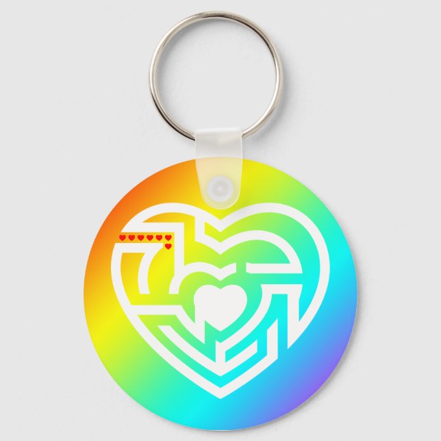 love labyrinth keychain (Front)
