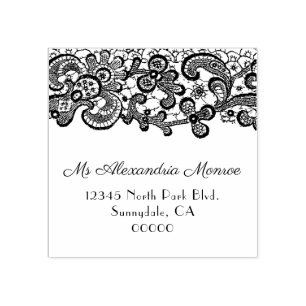 Love Lace return address stamp