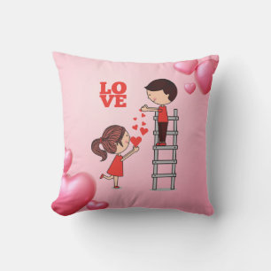 Love Ladder – Romantic Throw Pillow