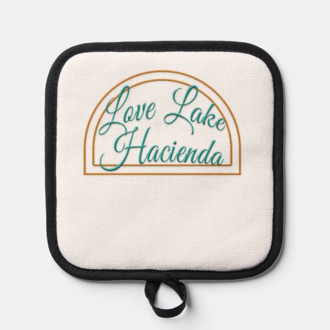 Love Lake Hacienda Pot Holder (Front)