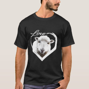 Love Lamb Sheep Lover of Animal Sheep Lover T-Shirt