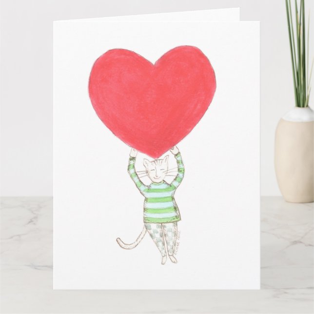 love, l'amour, amore  card (Front)