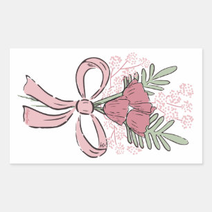 Love Language Bouquet Sticker