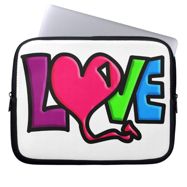 Love Laptop Sleeve (Front)