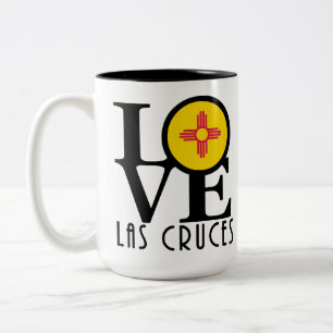 LOVE Las Cruces 15oz Two-Tone Coffee Mug