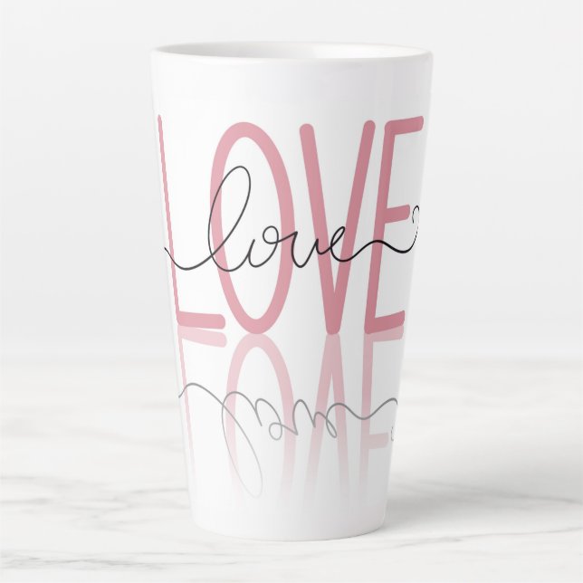 Love  latte mug (Front)