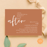 Love, Laughter And Happily Ever After Reception