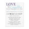 Love & Laughter Rehearsal Invitation