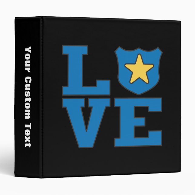 Love Law Enforcement Binder (Front/Spine)