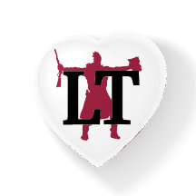 Love Lawrence Times paperweight