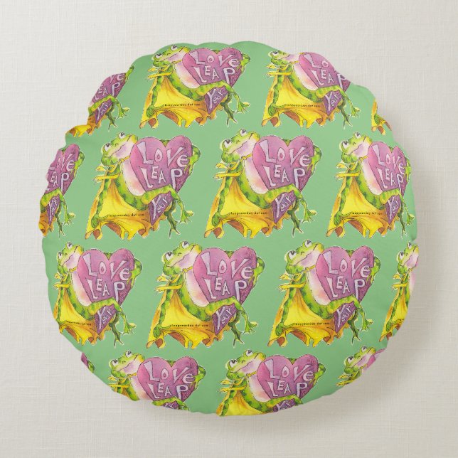 LOVE LEAP YEAR ROUND PILLOW (Front)