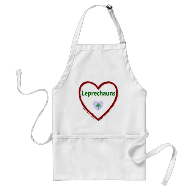 Love Leprechauns Standard Apron (Front)