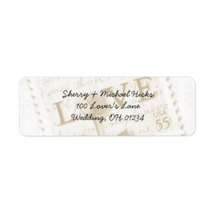 Love Letter Address Labels