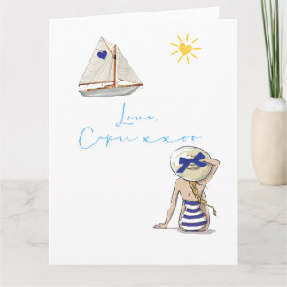 Love Letter Design - Love, Capri xxoo Card