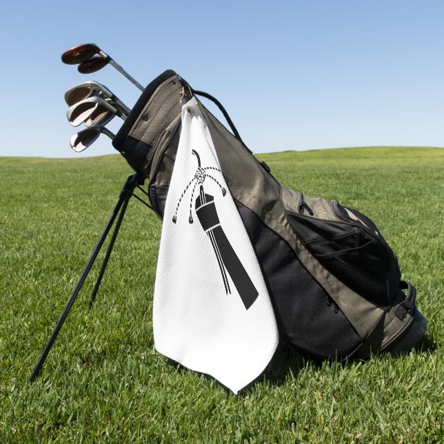 love letter golf towel (Green)