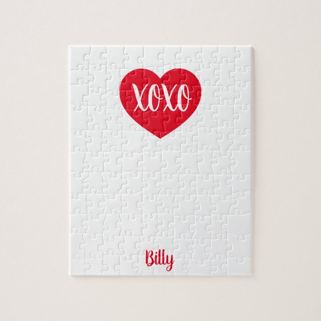 Love Letter Heart Valentine Frustrating Jigsaw Puzzle (Vertical)