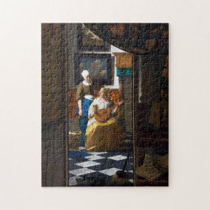 Love Letter, Johannes Vermeer Jigsaw Puzzle