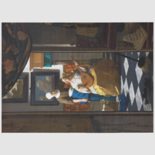 Love Letter, Johannes Vermeer Tissue Paper