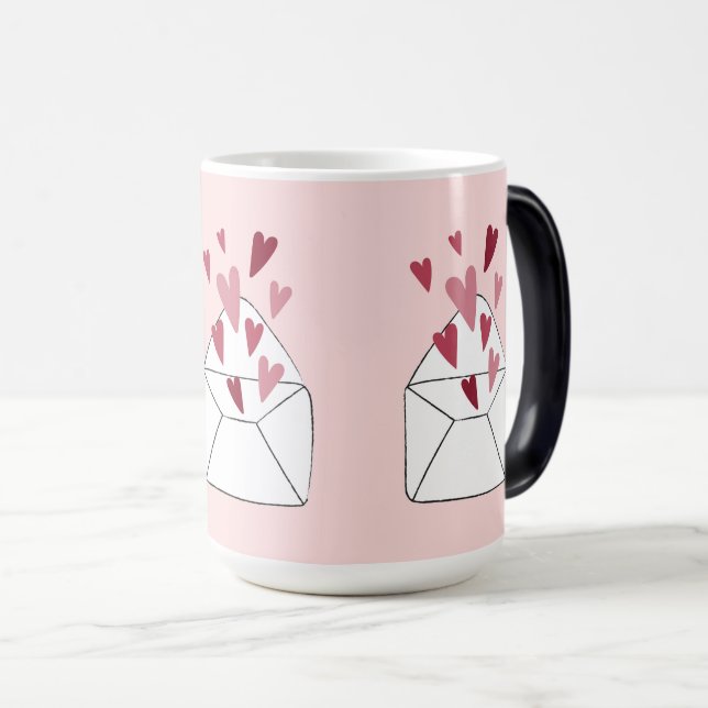 Love Letter Magic Mug (Front Right)