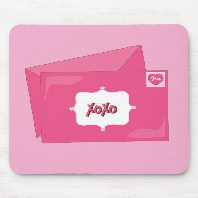 Love Letter Mouse Pad (Front)