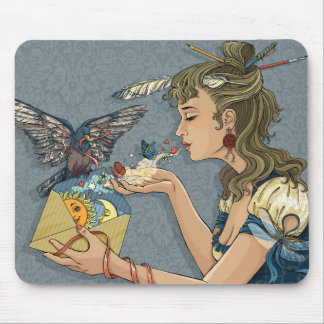 Love letter mouse pad