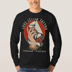 Love Letter Tattoo Studio Richmond Old School T-Shirt