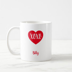 Love Letter Valentine Heart Coffee Mug