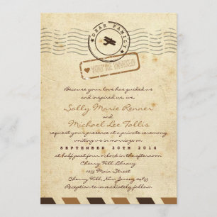 Love Letter Wedding Invitation