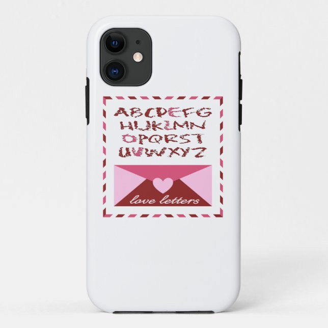 Love Letters Case-Mate iPhone Case (Back)