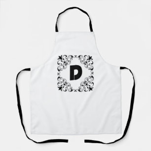 Love Letters "D"  Apron