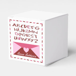 Love Letters Favor Box
