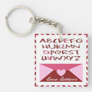 Love Letters Keychain