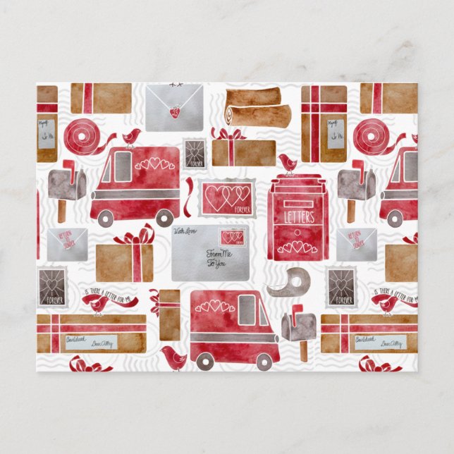 Love Letters Postcard (Front)