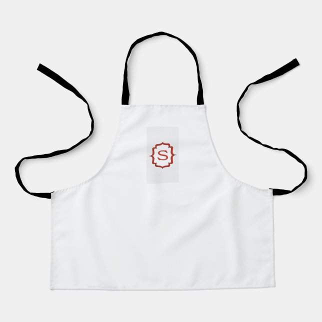 Love Letters "S"  Apron (Front)