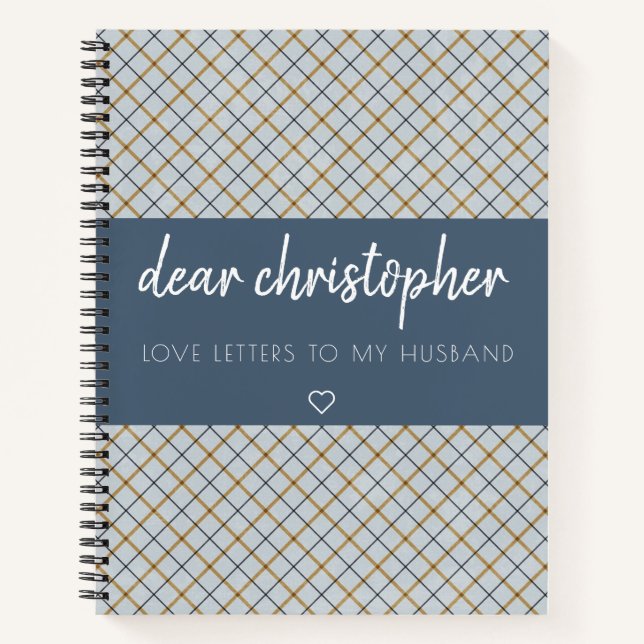 Love Letters to My Husband Keepsaké Journal (Devant)