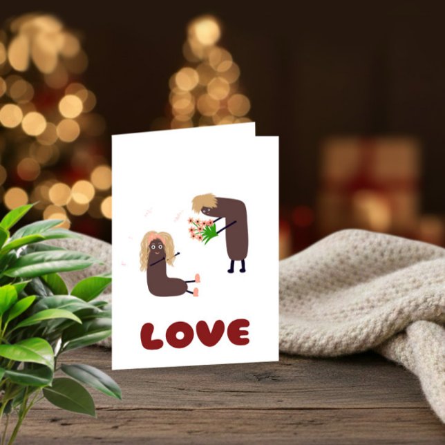 LOVE Letters Valentine Card  (Creator Uploaded)