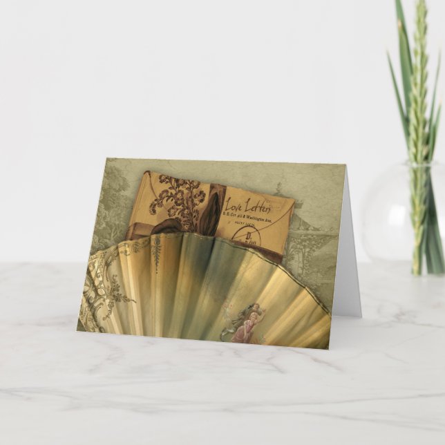 Love Letters Valentine Holiday Card (Front)