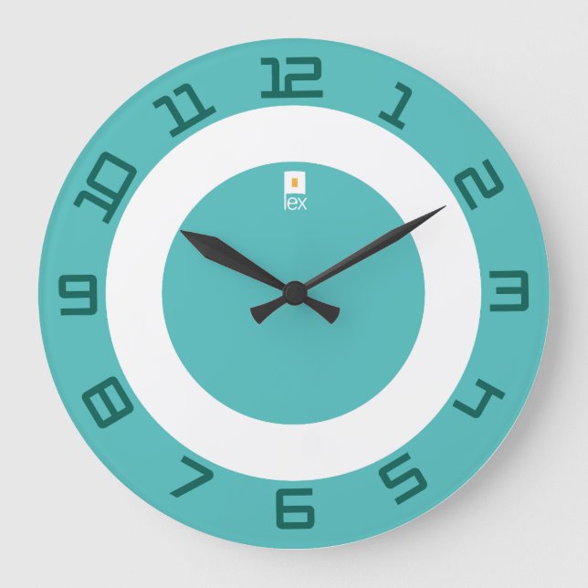 LOVE LEX REDREEN BY MASANSER LARGE CLOCK (Front)
