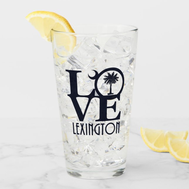 LOVE Lexington SC Glass (Front Ice)