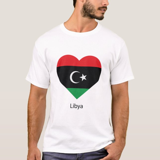 Love Libya T-Shirt (Front)